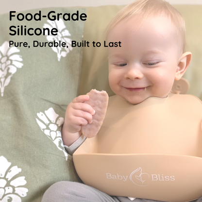 Silicone Baby Bibs (Pack of 2)
