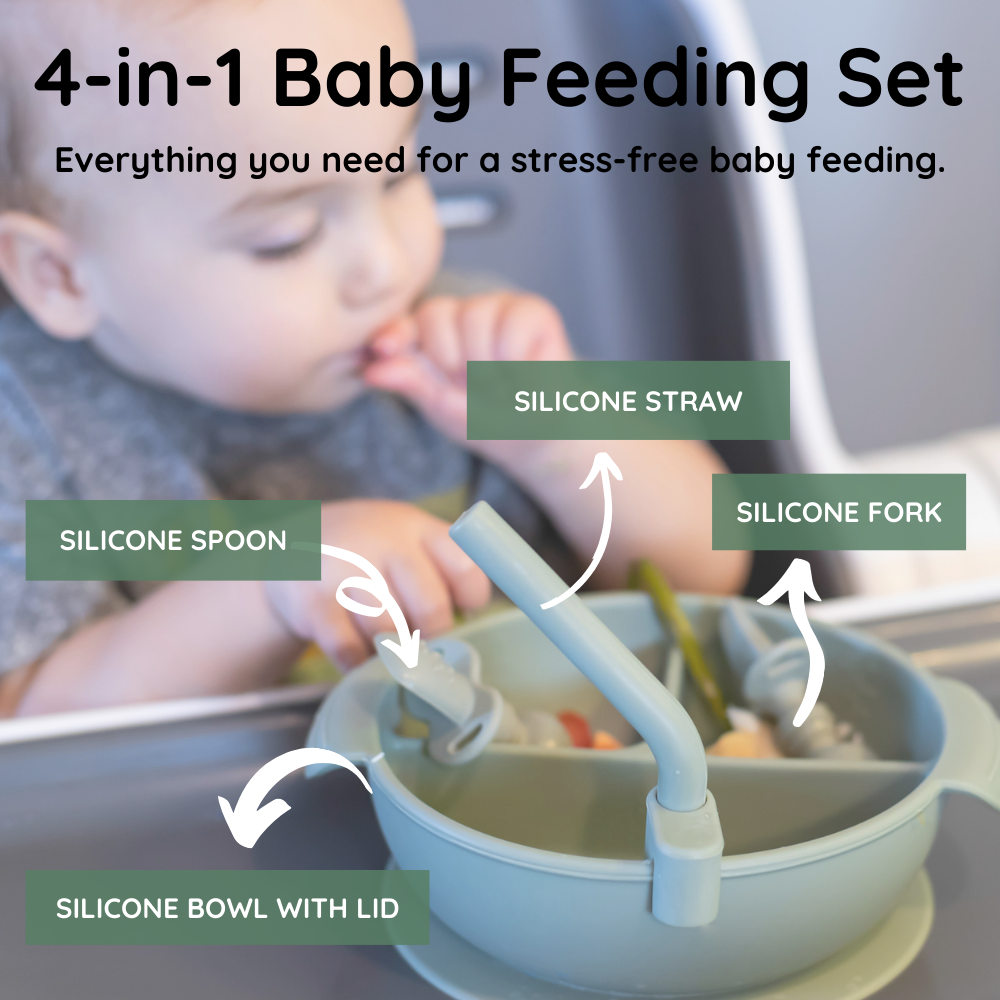 4-in-1 Baby Bowl Set