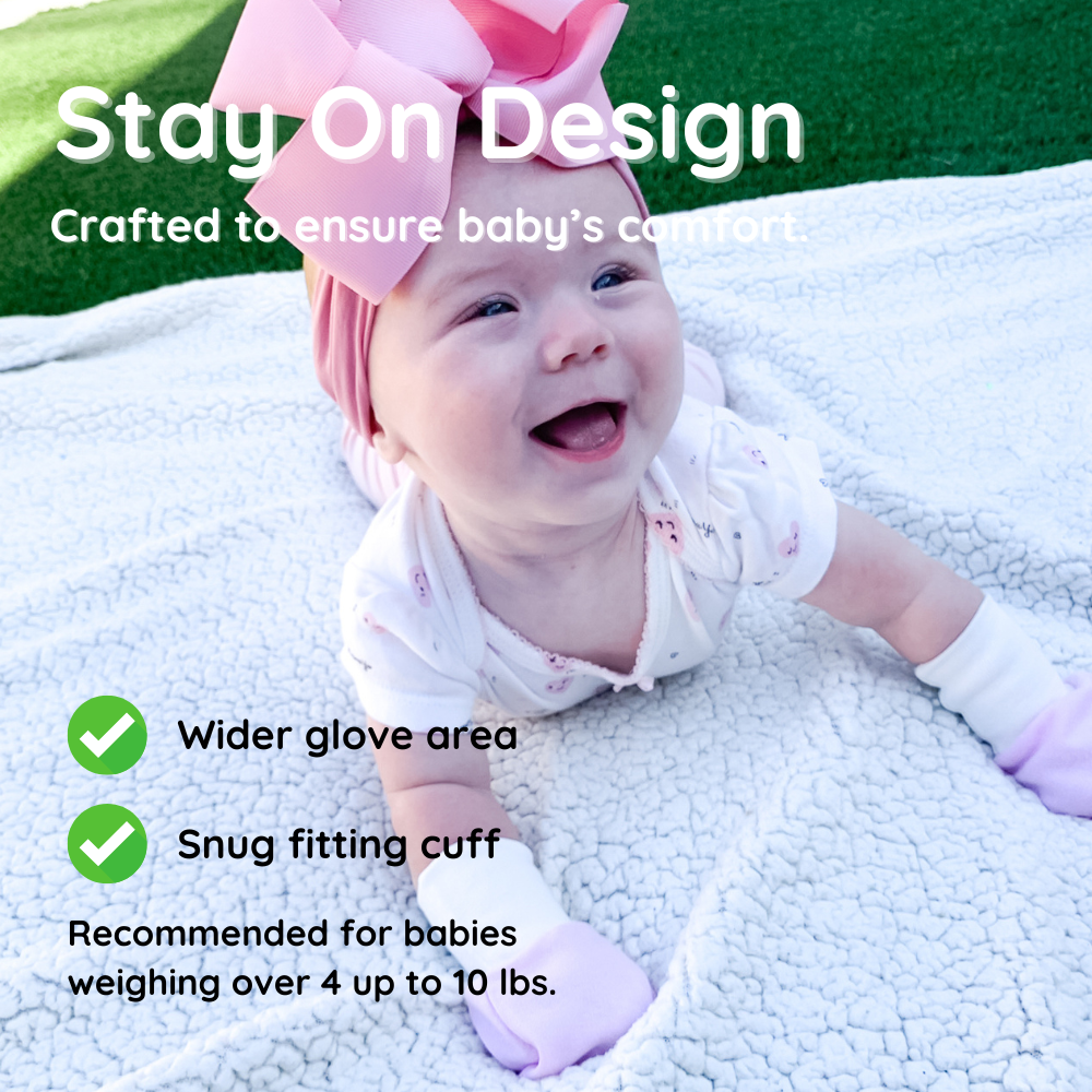 Baby Mittens (Pink, 7-Pairs)