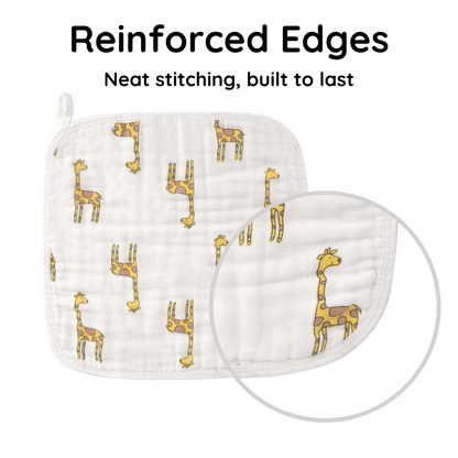 Muslin Washcloths (6-Pack)