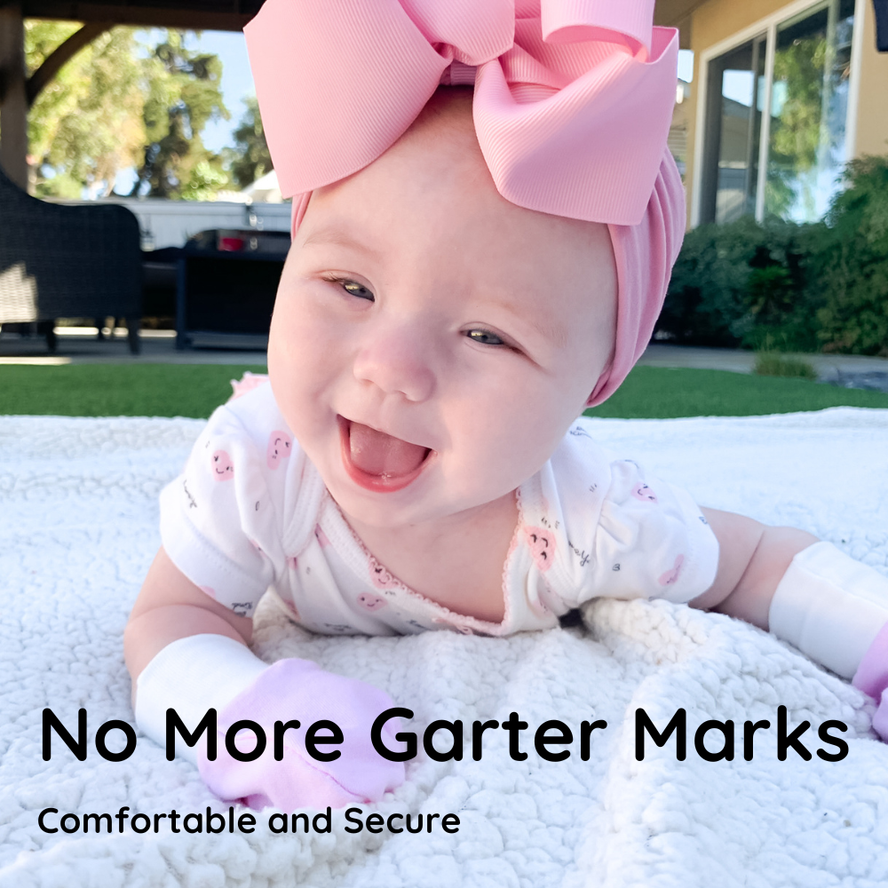 Baby Mittens (Pink, 7-Pairs)