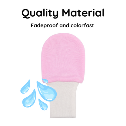 Baby Mittens (Pink, 7-Pairs)